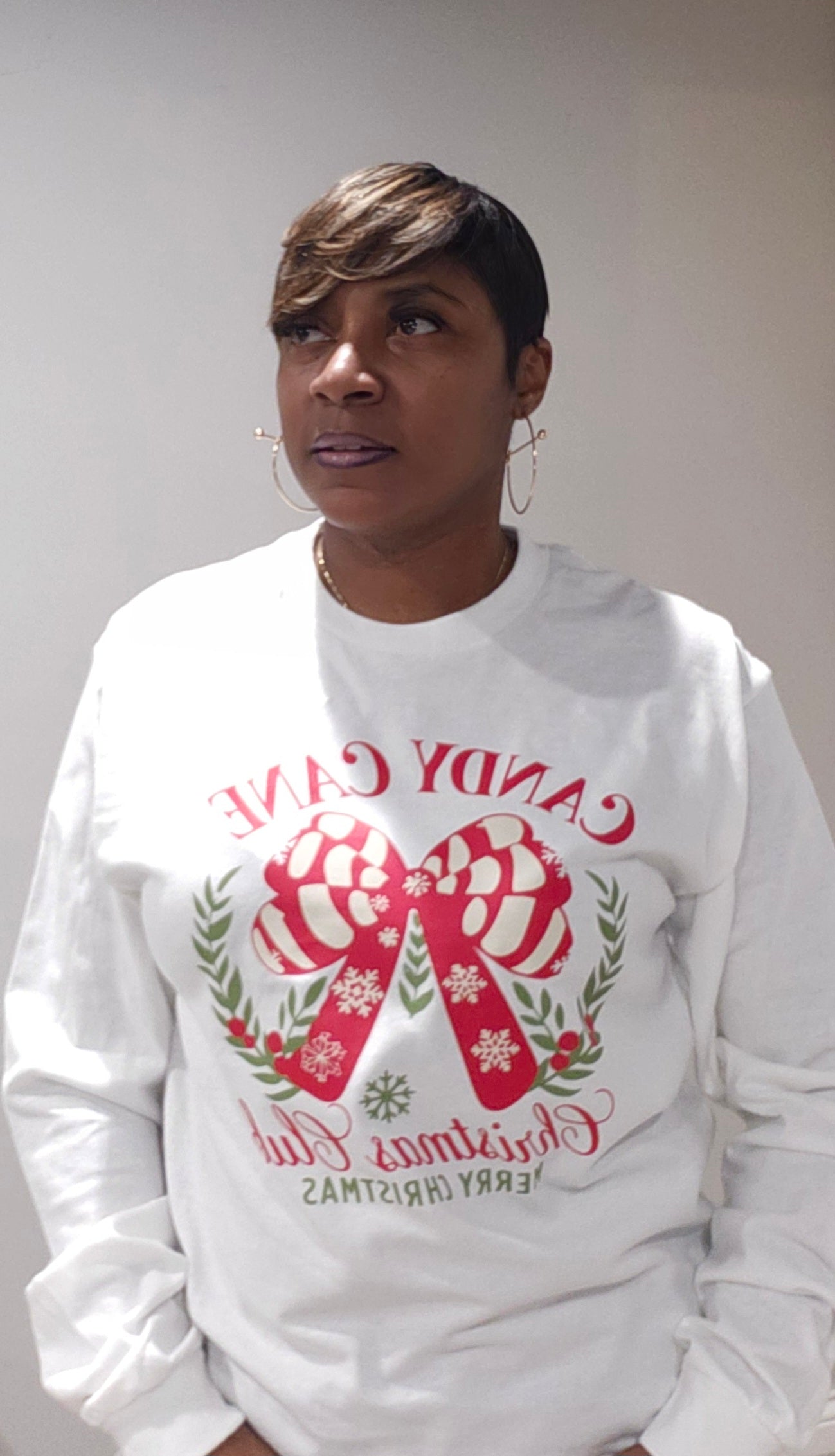 Candy Cane Christmas Club T Shirt