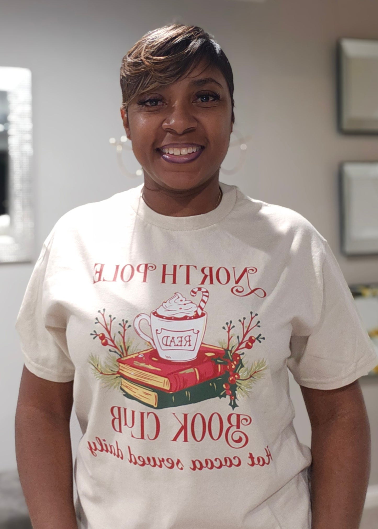 North Pole Book Club T Shirt