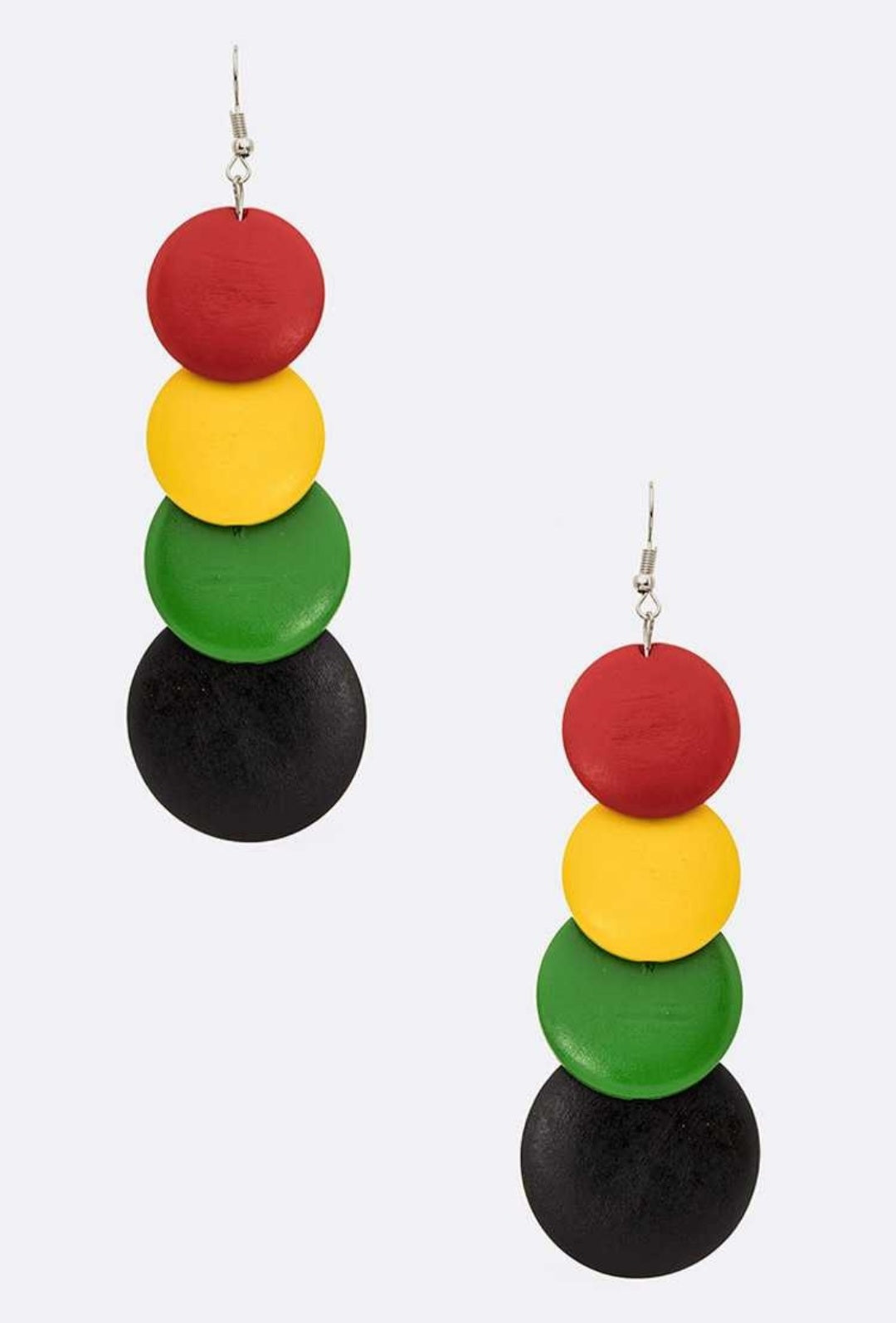 Wooden Motherland Earrings