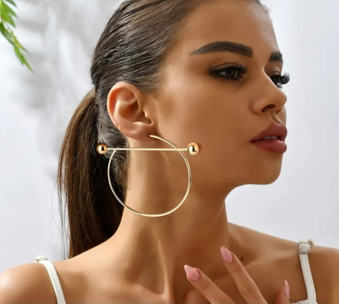 Bar & Hoop Earrings