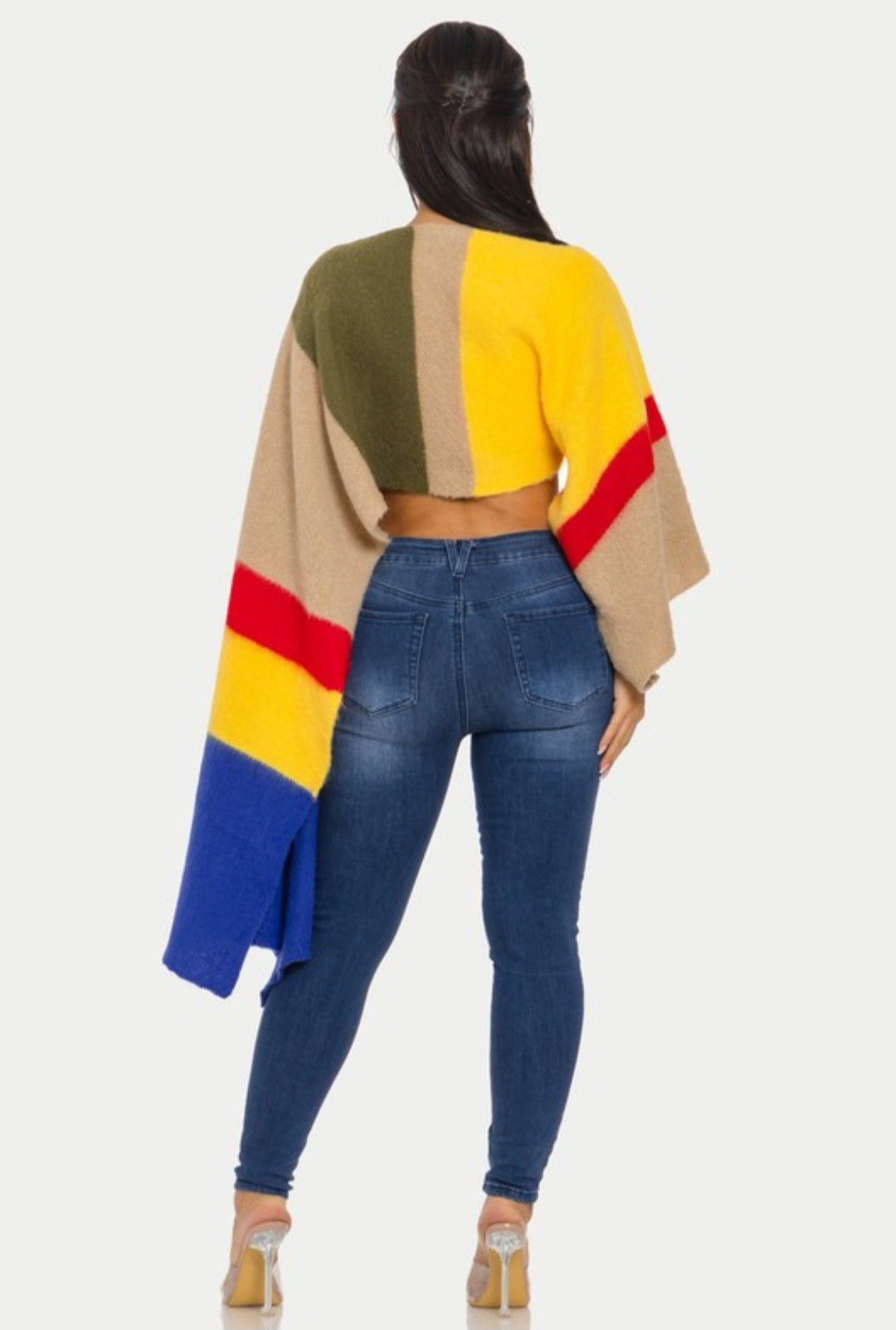 Pullover Cropped Sweater (One SIze)