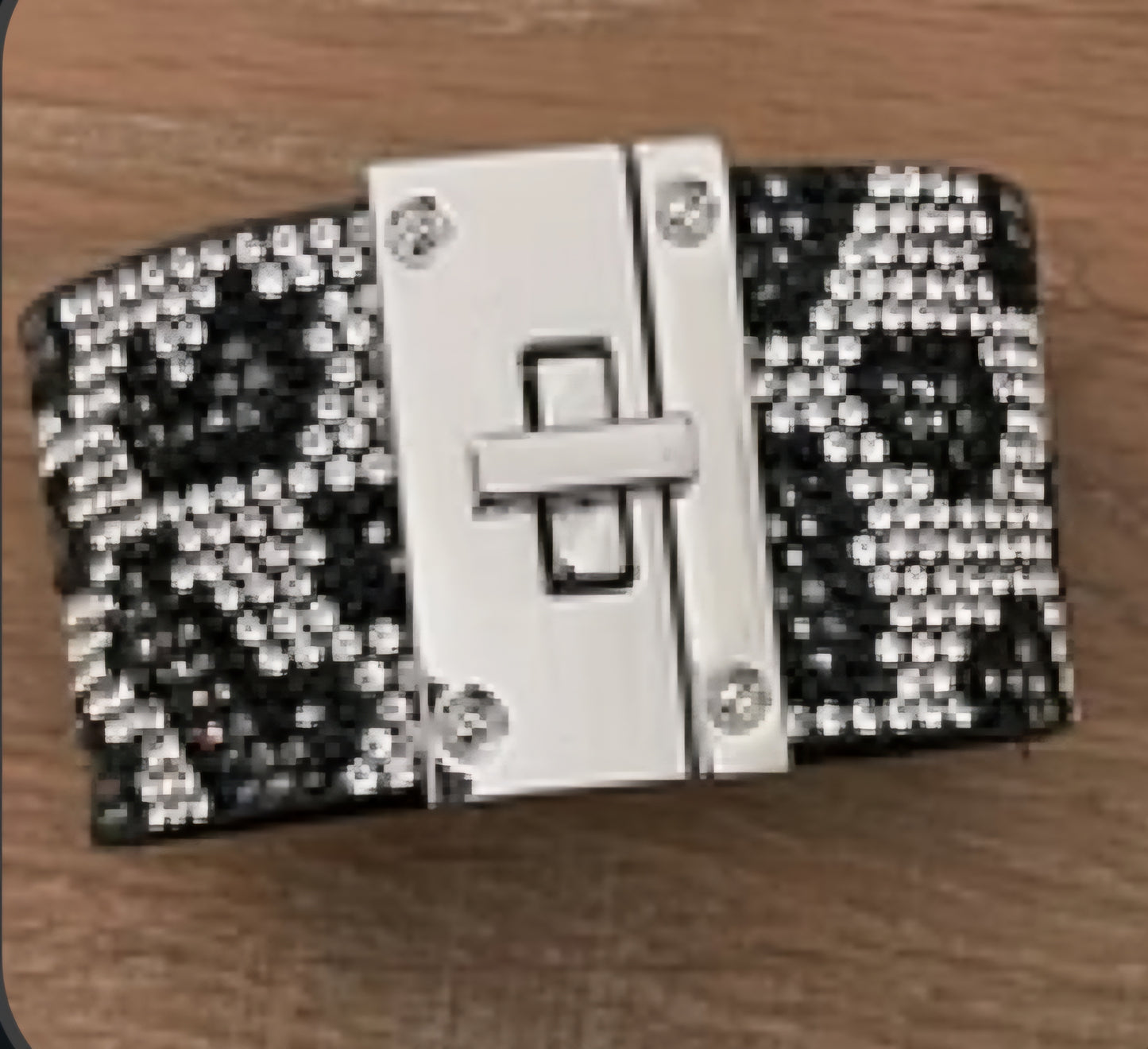 Rhinestone Leopard Bracelet