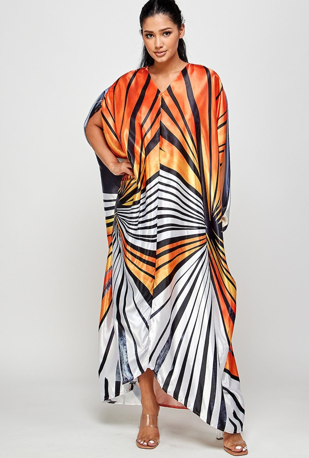 Multicolor Maxi Dress
