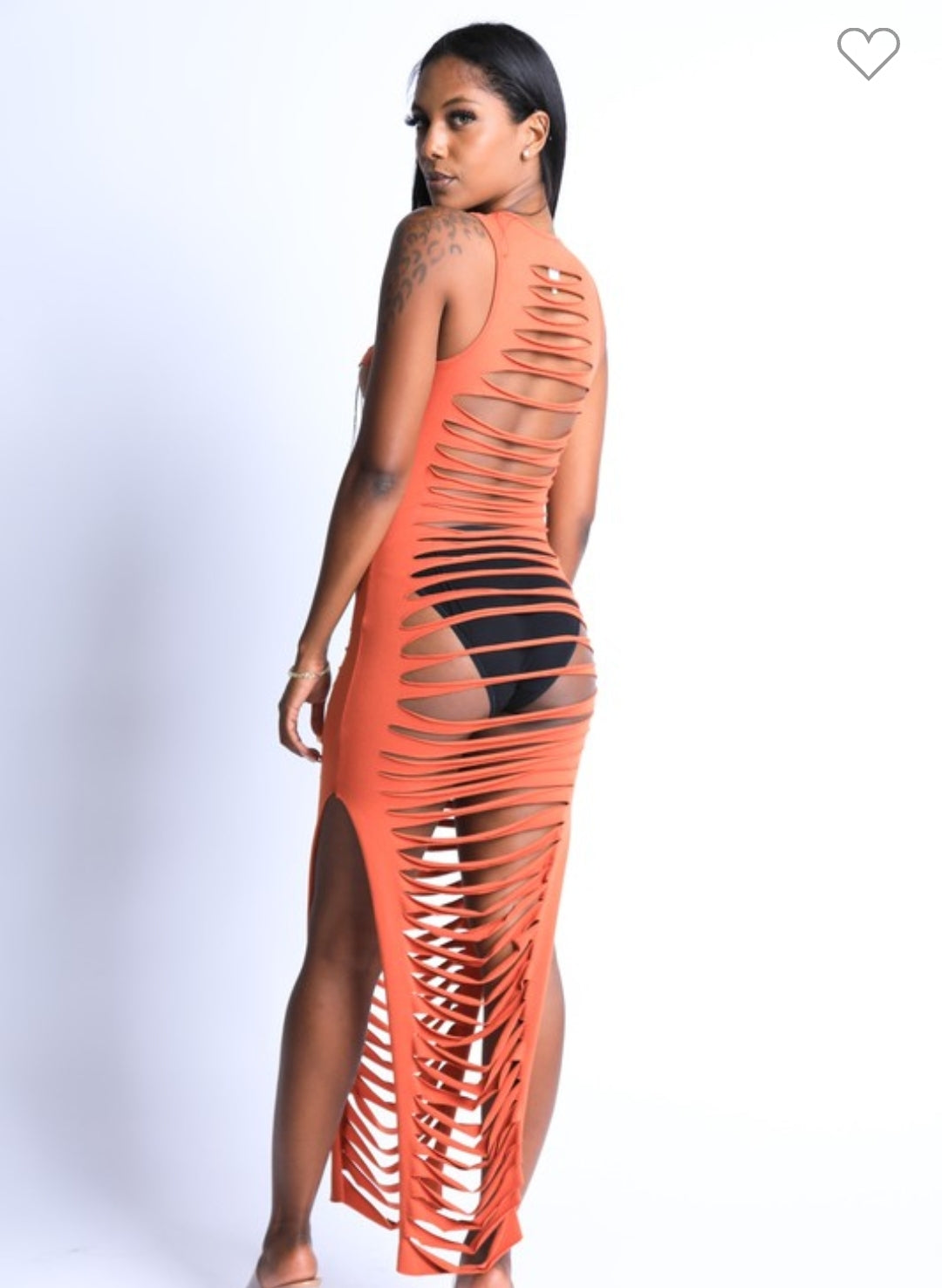 Cut It Up Sleeveless Dress
