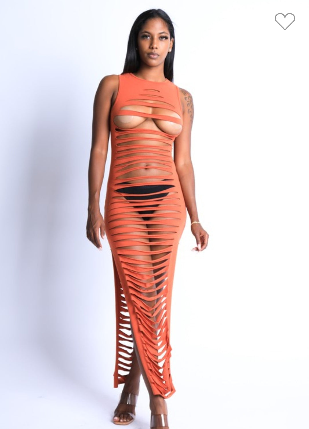 Cut It Up Sleeveless Dress