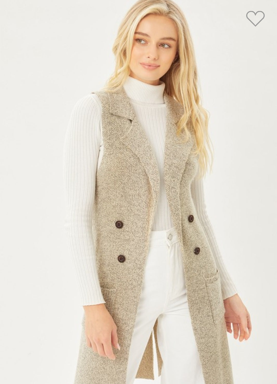 Cardigan Vest