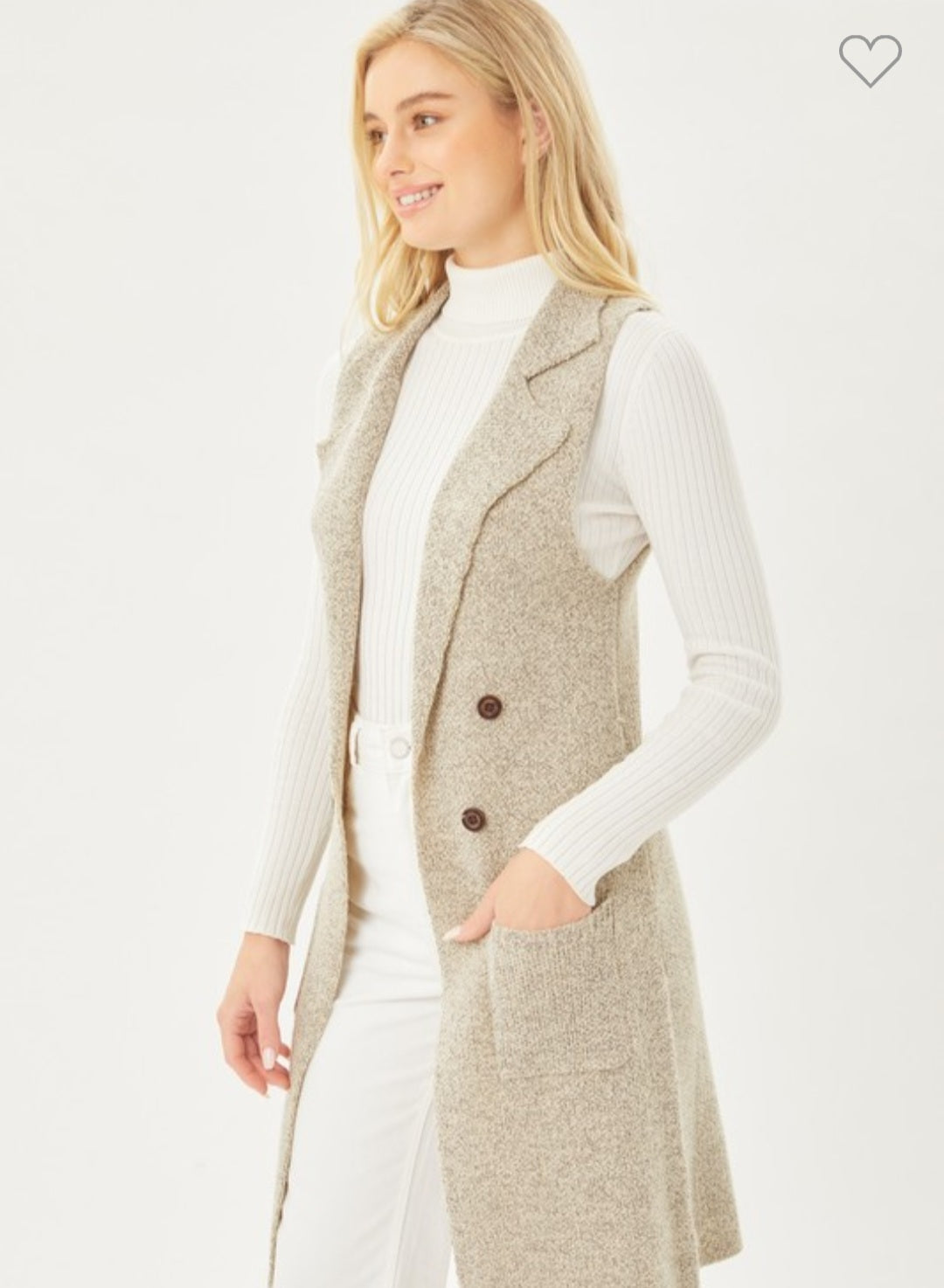 Cardigan Vest