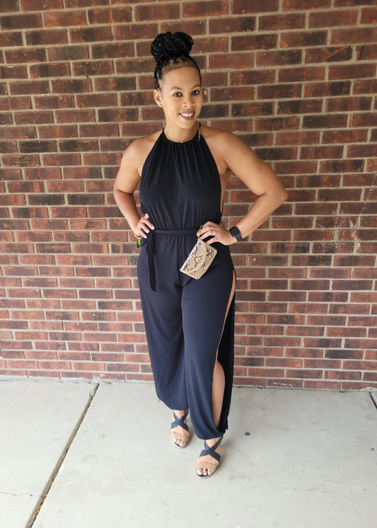 Halter Neck Jumpsuit