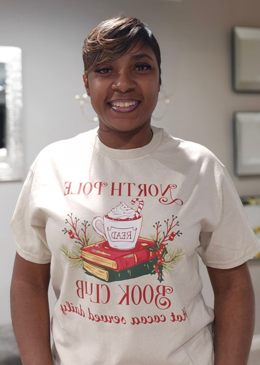 North Pole Book Club  T Shirt