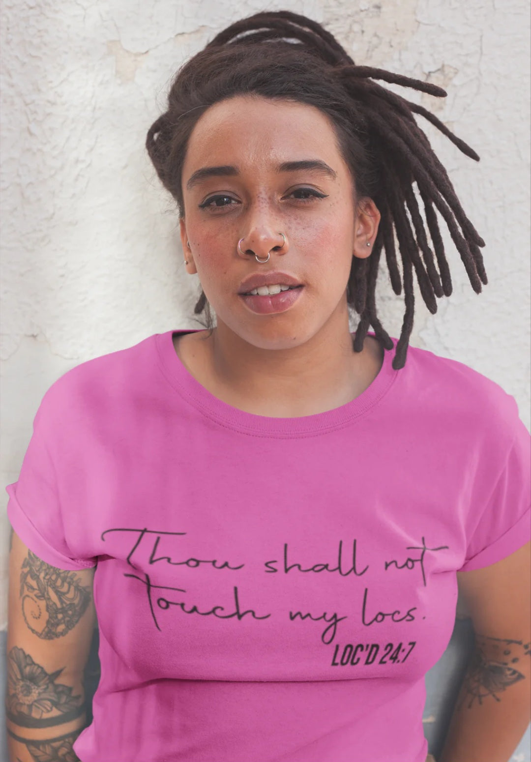 Thou Shalt Not Touch My Locs T Shirt