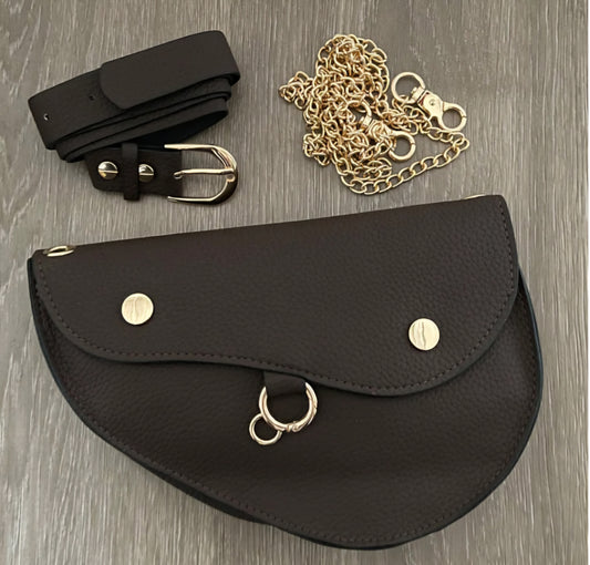 Saddle Crossbody Purse