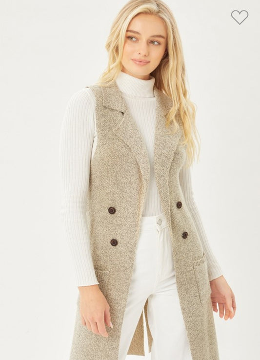 Cardigan Vest